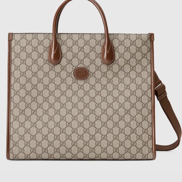 Gucci Double GG Medium Tote - Picture 9 of 10